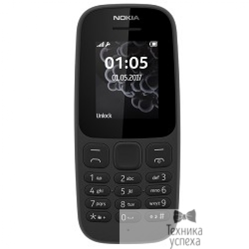 Nokia NOKIA 105 SS TA-1010 BLACK (2017) A00028356 1.4