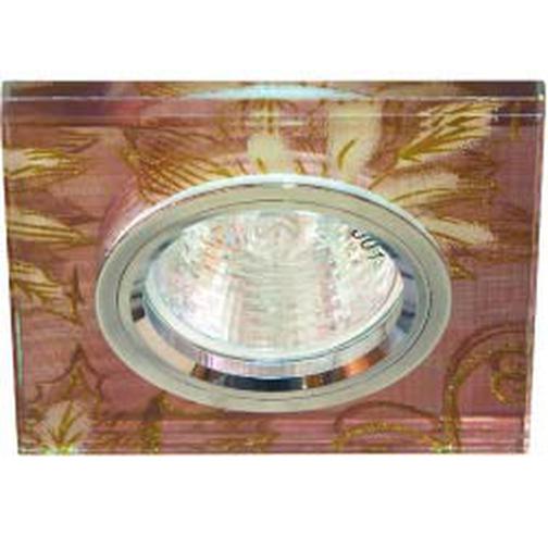 Светильник потолочный, MR16 G5.3, розовый-золото, серебро, 8143-2 Feron 38104977