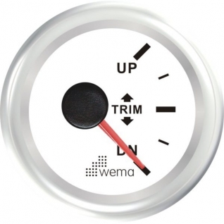Wema Индикатор положения транцевых плит белый Wema Trim 0 - 180 Ом 12/24 В