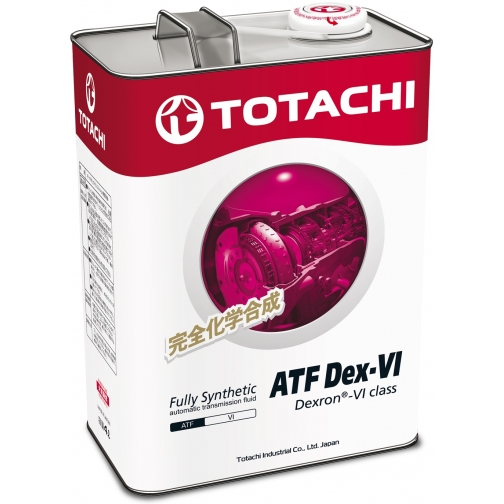 Трансмиссионное масло TOTACHI ATF Dexron- VI 4л 5920554