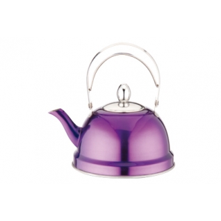 Чайник нержавеющий заварочный 0,7 л фиолетовый