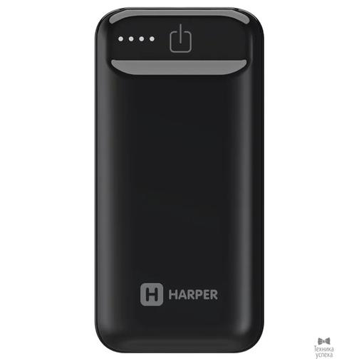 Harper Harper Аккумулятор внешний портативный PB-2605 Black (5 000 мАч; Тип батареи: Li-Ion; Фонарик; LED индикатор уровня заряда; Вход: 5В/1А; Выход USB 1: 5В/1А) 38114854