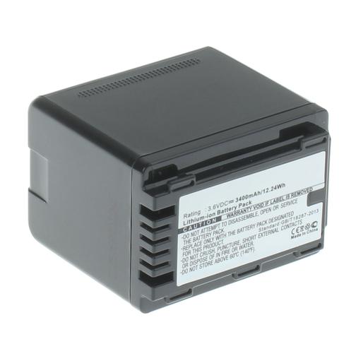 Аккумуляторная батарея iBatt для фотокамеры Panasonic HC-V760. Артикул iB-F457 42666712