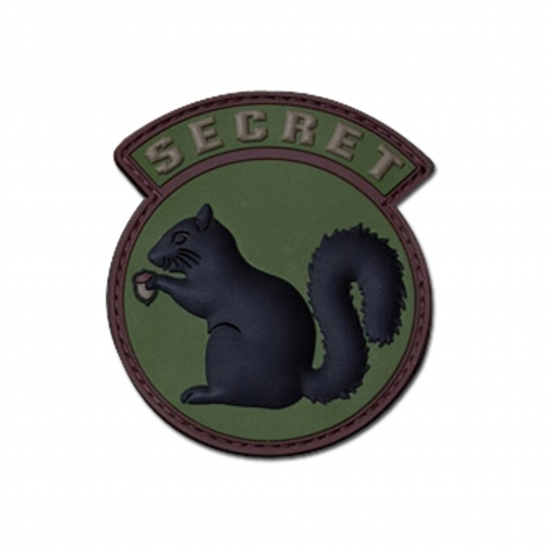 Mil-Spec Monkey Нашивка MilSpecMonkey Secret Squirrel ПВХ, цвет лиственный 5018551
