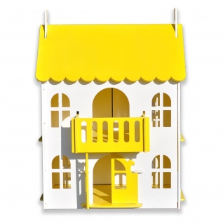 Кукольный дом "Арина", желтый