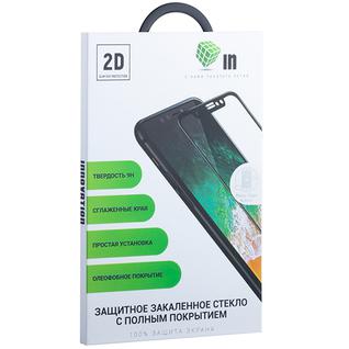 Стекло защитное Innovation 2D для Samsung Galaxy A10/ M10/ M20 полностью клей Черное