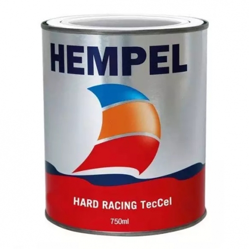 Краска необрастающая Hempel Hard Racing TecCel, красная, 0,75 л (10255044) 5940918