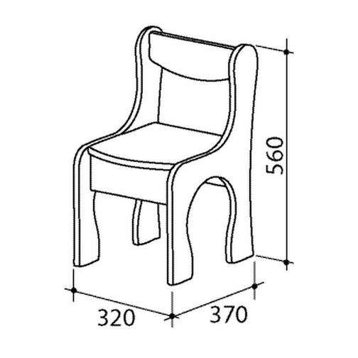 Столик и стульчик ПМ: МебельСон Морячок 42743411 1