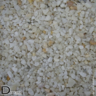 Крошка мраморная белая фракция 5-7мм,10-12мм (25 кг)