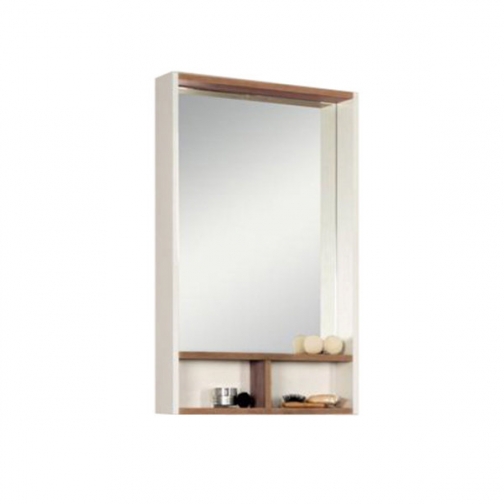 Зеркальный шкаф Акватон Йорк 55 белый/дуб сонома 6672565