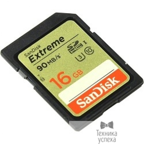 SanDisk SecureDigital 16Gb SanDisk SDSDXNE-016G-GNCIN SDHC Class 10, U3, UHS-I Extreme 6872270
