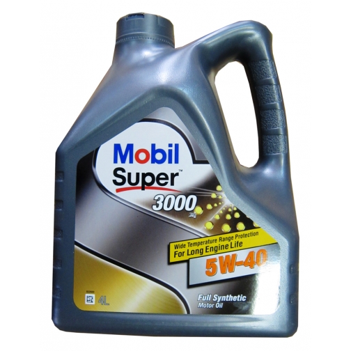 MOBIL Масло мотоное Super 3000х1 5w40 синт. (4л) 4952186