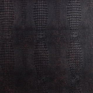 Кожаные панели 2D ЭЛЕГАНТ Crocodile (коричневый) основание пластик, 1200*1350 мм, на самоклейке