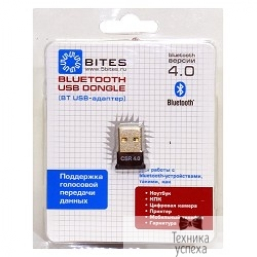 5bites 5bites BTA40-02 Адаптер беспроводной связи USB / BLUETOOTH4.0 5801045