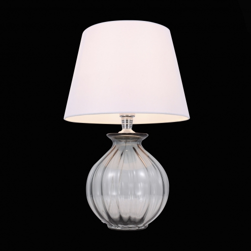 Настольная лампа St Luce Хром, Дымчатый/Белый E27 1*60W 37397118 3