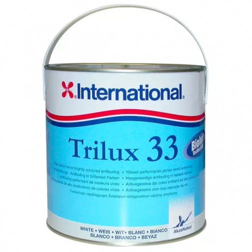 Краска необрастающая International Trilux 33, голубая, 2,5 л (10247549) 5940874