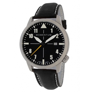 Часы Momentum Fieldwalker Q, (сапфировое стекло, кожа) Momentum by St. Moritz Watch Corp