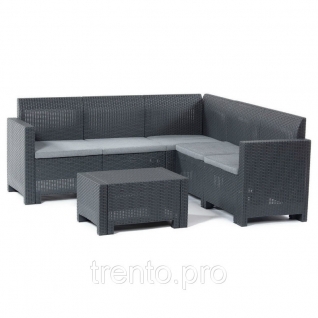 Комплект уличной мебели B:Rattan Set CORNER Nebraska HB B:Rattan