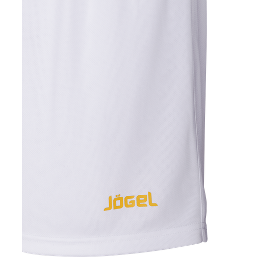 Шорты баскетбольные Jögel Jbs-1120-014, белый/желтый размер S 42221247