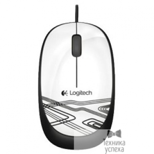 Logitech 910-002944/910-003117 Logitech Mouse M105 Optical Mouse USB White Ret