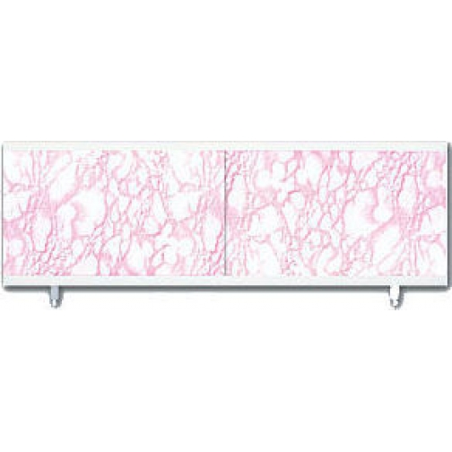 Экран для ванны МетаКам Кварт 168 Мрамор розовый 891886