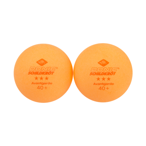 Мяч для настольного тенниса Donic 3* Avantgarde, оранжевый, 6 шт. 42300690 1
