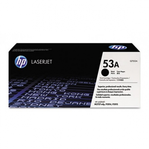 Картридж Q7553A №53A для HP LJ P2014, 2015, 2015d, 2015dn, 2015n, 2015x, 2727 series (черный, 3000 стр.) 746-01 Hewlett-Packard 852575 1