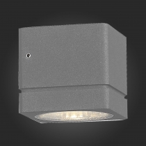 Светильник уличный настенный St Luce Серый/Прозрачный LED 1*8W