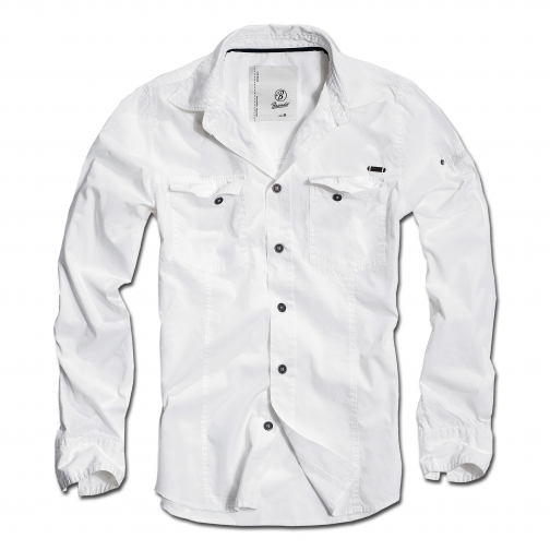 Brandit Рубашка Brandit SlimFit, цвет белый 9208301 1