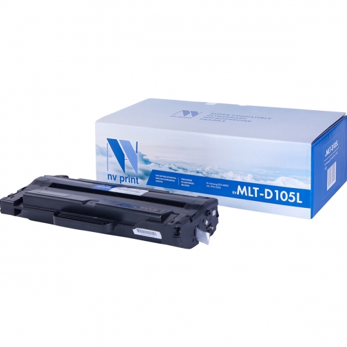 Совместимый картридж NV Print NV-MLT-D105L (NV-MLTD105L) для Samsung ML-1910, 1915, 2525, 2540, 2580N, SCX-4600, 4623F, 4623FN 21567-02 37133591