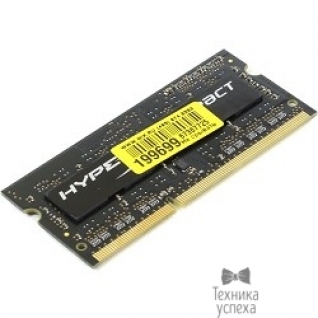 Kingston Kingston DDR3 SODIMM 4GB HX316LS9IB/4 PC3-12800, 1600MHz, 1.35V, HyperX Impact Black Series