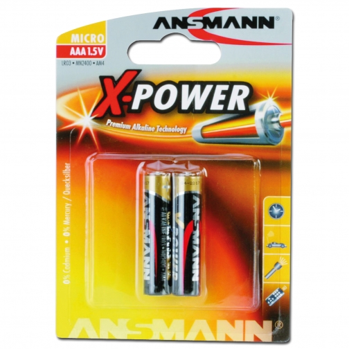 Ansmann Батареи Ansmann Micro AAA X-Power, 2e шт. 5018861