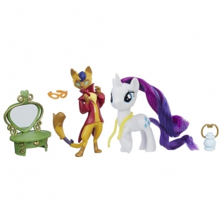 Игровой набор "Май Литл Пони: Стильные друзья" - Рарити и кот Каппер Hasbro