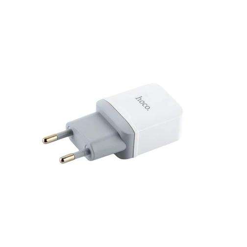 Адаптер питания Hoco C22A Little superior charger с кабелем microUSB (USB: 5V max 1A) Белый 42532459