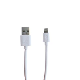 USB дата-кабель BoraSCO B-20543 charging data cable 2A Lightning (1.0 м) Белый
