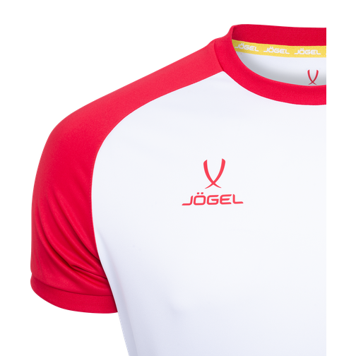 Футболка футбольная Jögel Camp Reglan Jft-1021-012, белый/красный размер XXL 42474238 2