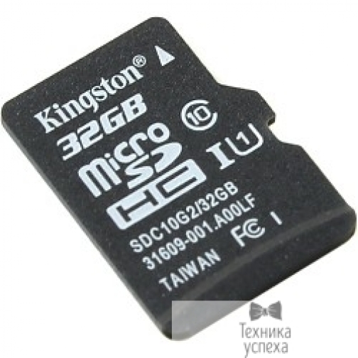Kingston Micro SecureDigital 32Gb Kingston SDC10G2/32GBSP MicroSDHC Class 10 5799829