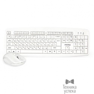 Smart buy Комплект клавиатура+мышь Smartbuy ONE 212332AG белый SBC-212332AG-W