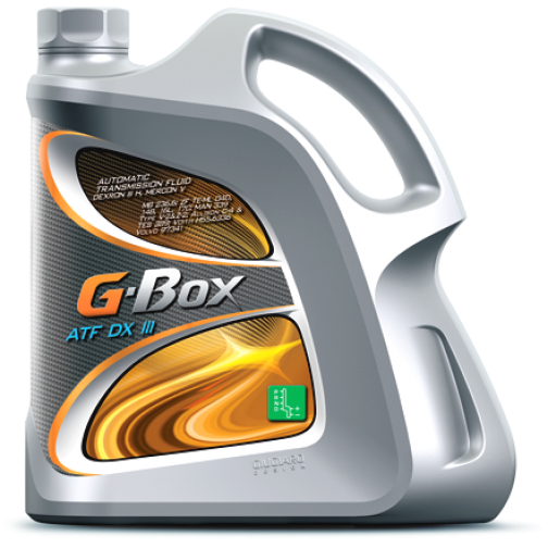 Трансмиссионное масло G-Box G-Box ATF DX III, 4л 5922076