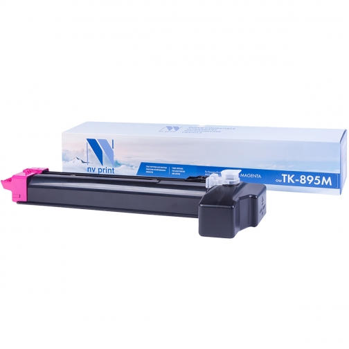 Совместимый картридж NV Print NV-TK-895 Magenta (NV-TK895M) для Kyocera FS-C8020MFP, C8025MFP, C8520MFP, C8525MFP 21524-02 37133205