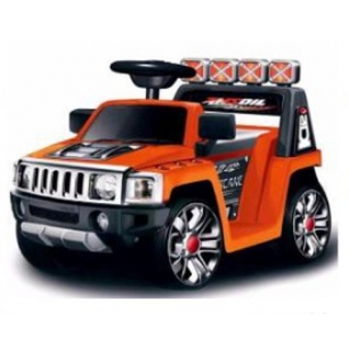Электромобиль р/у Hummer (на аккум., звук, свет), оранжевый Kids Cars