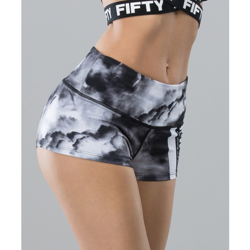 Женские спортивные шорты Fifty Intense Fa-ws-0102, принт черно-белый размер S 42403168 6