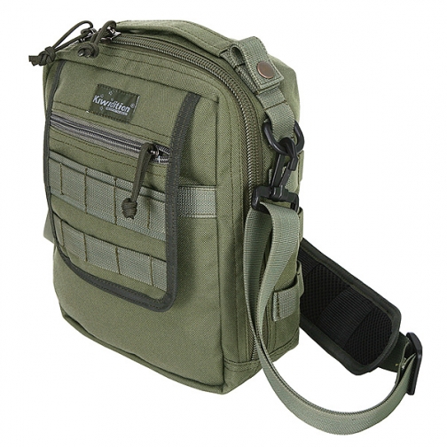 Наплечная сумка Kiwidition Wapi, зелёная 37687095 3