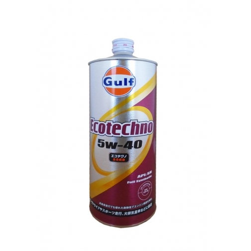 Моторное масло Gulf Ecotechno 5W40 1л 37639901
