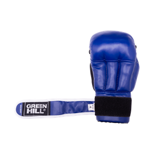 Перчатки для рукопашного боя Green Hill Pg-2047, к/з, синий размер S