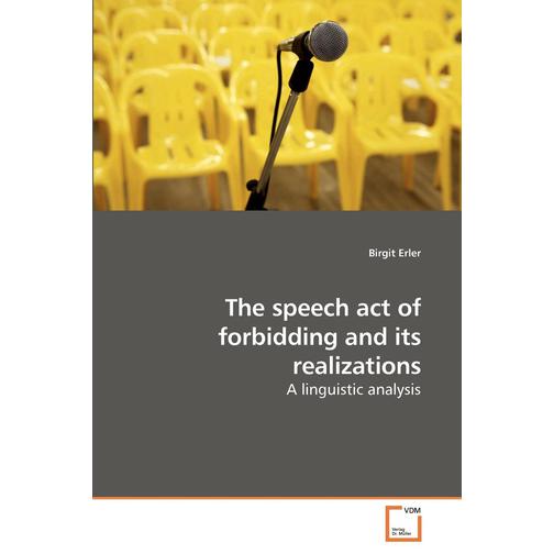 The speech act of forbidding and its realizations 40670814