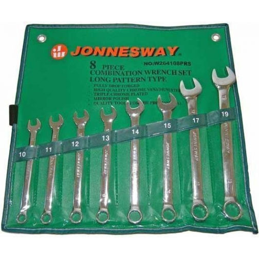 Набор комбинированных ключей Jonnesway W264108PRS 37900063