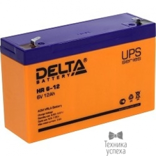 Delta Delta HR 6-12 (12 А\ч, 6 В) свинцово- кислотный аккумулятор