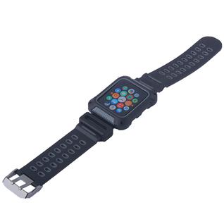 Ремешок COTEetCI W31 PC&Silicone Band Suit (WH5252-BY) для Apple Watch 42мм Черно-Графитовый