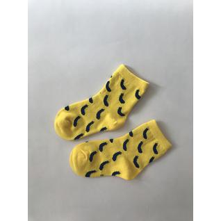 3937 носки детские баклажан желтые Роза (12-18) (14)